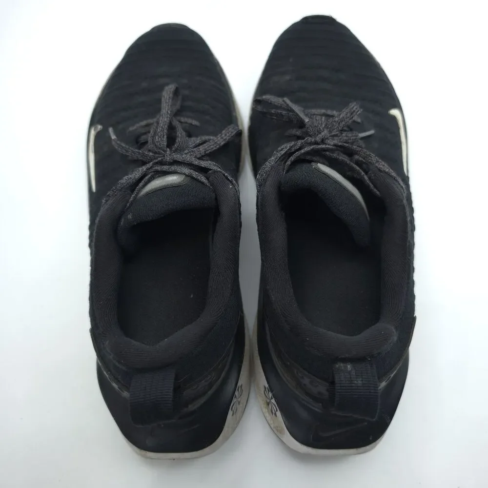 Nike ReactX Infinity Run 4 Black Athletic Road Sneakers DR2665 001 Size 8.5